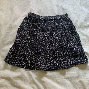SHEIN floral print skirt